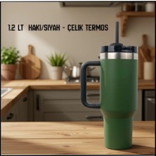 Igloo Uyguna-Yakala 1.2 Lt Haki/siyah - Çelik Termos - RM.181
