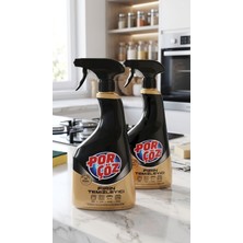 Porçöz Profesyonel Fırın, Ocak & Izgara Temizleyici Sprey Ikili Set (Güçlü Yağ ÇÖZÜCÜ)750ML