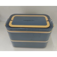 Maison Luré Termos 2000 ml 2 Kat Paslanmaz Çelik Çorba Kaseli Bento Sefer Tası