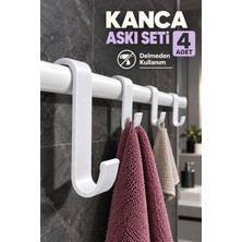 Maison Luré Askılık 4’lü Kanca Askı Aparatı Seti