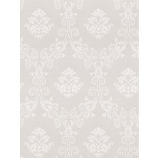Süs Duvar Kağıtçılık Gri Damask Desenli  Duvar Kağıdı