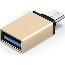 Mytech Typc USB Dönüştürücü Çevirici 50 cm Altın Kablo ile Hızlı Veri Transferi Sağlayan Adaptör