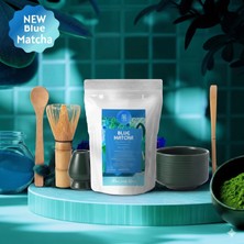 Epinox 250 gr Blue Matcha Çayı ve Demleme Seti