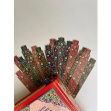 Tiny Stories TR Tezhip Desenli Kur’an-I Kerim Ayracı - Sure ve Hatim Kitap Ayracı(2,5X16CM) 18'li