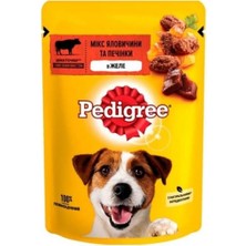 Pedigree Pouch Yetişkin Köpekler Için Sığırlı Yaş Maması 100 gr