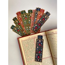 Tiny Stories TR Tezhip Desenli Kur’an-I Kerim Ayracı - Sure ve Hatim Kitap Ayracı(4X15CM) 12'li