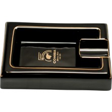 Cohiba 55. Yıl Özel Seri Siyah Gold Porselen Tekli Puro Küllüğü TR10035