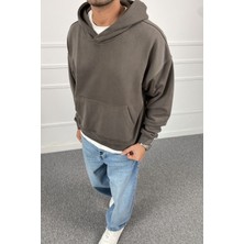 Alışveriş Sokağı Boxy Fit Kapüşonlu Sweatshirt | STK2108-SWEATSHIRT