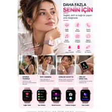 Trendexa Akıllı Saat Sağlık Takibi Spor Modu Arama ve Müzik Kontrolü