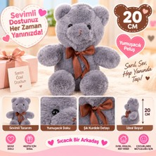 Trendexa 4769 Peluş Ayı Kurdelalı 20 cm 4r