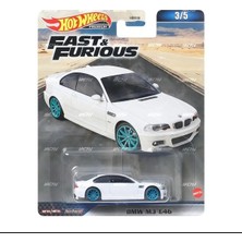 Hot Wheels Mattel Premium Fast And Furious Bmw M3 E46 Hızlı ve Öfkeli Oyuncak Araba Tekli