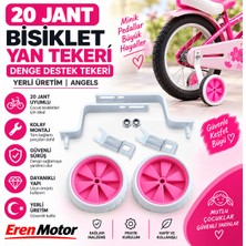 Umt 20 Jant Bisiklet Denge - Yan Tekeri - Pembe