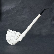 Maison Luré Pipo El Yapımı Akrilik Saplı Lületaşı , Şık ve Kullanışlı Tasarım