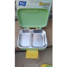 Maison Luré Saklama Kabı 304 Paslanmaz Çelik 2 Katlı 2 Bölmeli 1030ML Beslenme Çantası