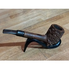 Maison Luré Pipo El Işlemeli Avrupa Ahşap 13 Cm, Şık ve Doğal Tasarım