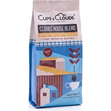Cups & Clouds Clouds House Blend 250 G Orta Koyu Kavrulmuş Çekirdek Kahve Set 3lü