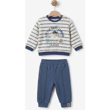 BabyCosy Organic Wear Bebek Alt Üst Takım  %100 Organik Pamuk , Bebek - Yenidoğan- CSY8227