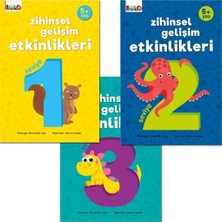Eolo Yayıncılık Eolo Zihinsel Gelişim Etkinlikleri 5+ Yaş - 3 Kitap Kollektif Yazarlı Dikkat & Zeka Geliştirme