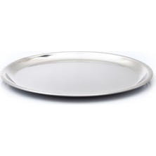 Bay Dursan Baydursan PASLANMAZ ÇELİK SERVİS TABAĞI, DÜZ TABAK, PARLAK METAL NO.9
