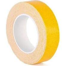 Bul-Max 18 mm Çift Taraflı Köpük Bant 2 mt Uzunlukta Çift Yönlü Kullanım İçin Özel Tasarım