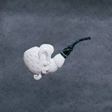 Maison Luré Pipo 9mm Filtreli Akrilik Saplı Lületaşı - Şık ve Zarif Tasarım