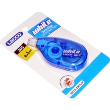 Lacco Düzeltici Şerit Silici 8 mm x 5 mt 305 Kolay Kullanım ve Hassas Düzeltme Özelliği