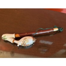 Maison Luré Pipo 30 cm Avrupa Porselen ve Boynuz Detaylı Şık Modeli