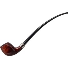 Maison Luré Pipo 9mm Filtreli Ebonit Saplı Lesepfeife 3671 (209519)