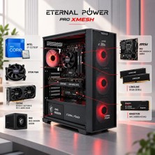 Eternal Power Intel Core I7 12700F Zotac Nvıdıa Geforce Rtx 4060 8gb 16GB Longline Ram 1tb Kingston KC3000 Nvme SSD Msı Pro B660M-B 600W Hazır Sistem Oyuncu Bilgisayarı