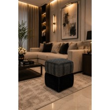 Maison Luré Puf & Bench Özel Dokuma & Kadife Puf