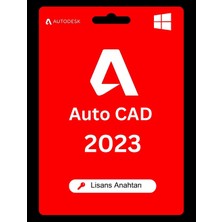 Autodesk Autocad 2023 (Windows) - 1 Pc 1 Yıl Dijital Lisans