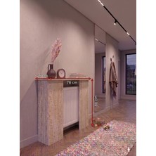 Maison Luré Dresuar Traverten Dekoratif Petek Kaplama 76 cm