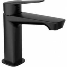 İtimat Nsk Noxia N4014529 Intense Black Lavabo Bataryası Krom Siyah