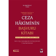 Adalet Yayınevi Ceza Hakiminin Başvuru Kitabı - Halil Polat, Aynur Arslan Polat