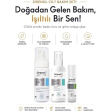 Sirenol Arındırıcı ve Dengeleyici Cilt Bakım Seti - Çay Ağacı Köpük, Krem ve Dudak Balmı 3’lü Paket