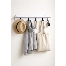 Maison Luré Askılık 5 Kancalı 90 cm Duvara Monte