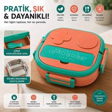 Maison Luré Yemek Kabı Çift Bölmeli Paslanmaz Çelik Lunch Box