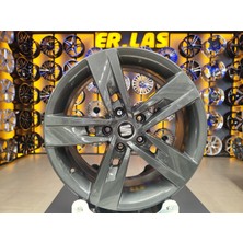 SEAT 4 Adet SEAT ORIJINAL 7*17 5*112 ET49 57.1 FÜME JANT YENİLENMİŞ (Takım)