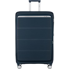 Samsonite Paralux Lacivert 81/30 Körüklü Ekstra Büyük Boy Valiz