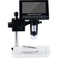 Lovesta Home 1000 x 2.0mp USB Dijital Elektronik Mikroskop 8 LCD Ekran VGA Büyüteç Dm4-S