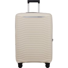Samsonite Upscape Bej Körüklü 68/25 Orta Boy Valiz