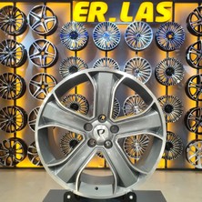 Bk Jant 4 Adet BK-225 9.5*20 5*120 ET48 72.6 Gun.mack Jant (Takım)