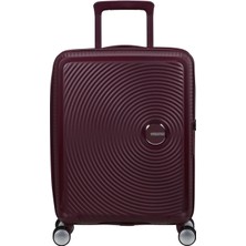 American Tourister Soundbox Bordo 55/20 Körüklü Kabin Boy Sert Valiz