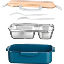 Maison Luré Saklama Kabı Çelik Beslenme Kabı - Benmari Model - 150 x 300 ml
