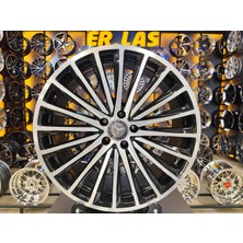 MERCEDES 4 Adet MERCEDES ORIJINAL 8-9*20 5*112 ET28 66.6 BLACK MACK JANT YENİLENMİŞ (Takım)