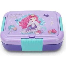 Maison Luré Yemek Kabı Paslanmaz Çelik 3 Bölmeli 750 ml Tek Katlı Sefer Tası Lunch Box Yemek Kutus