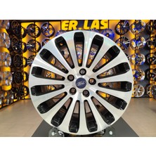 FORD 4 Adet FORD ORIJINAL 7*17 5*108 ET50 63.4 BLACK MACK JANT YENİLENMİŞ (Takım)
