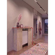 Maison Luré Dresuar Traverten Dekoratif Petek Kaplama 116 cm
