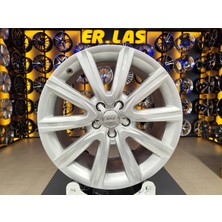 AUDI JANT 4 Adet AUDİ ORIJINAL 8*18 5*112 ET39 57.1 SILVER JANT YENİLENMİŞ (Takım)