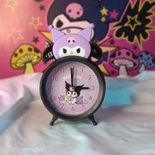 Çılgıntrend Masa Saati Çocuk ve Genç Odası Akar Saniyeli Alarm Saat